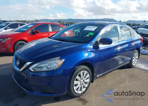 2017 Nissan Sentra Sv z USA, uszkodzony, nr VIN 3N1AB7AP4HY396568